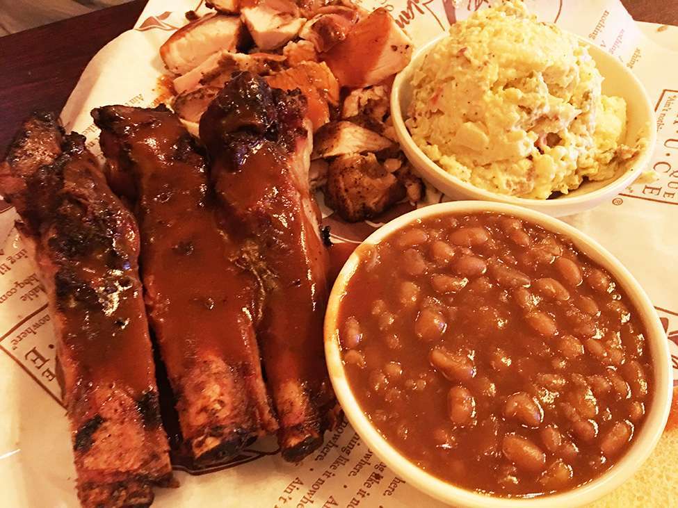 Barbecue Smoked Beans with St. Louis Spare Ribs Rural Messenger