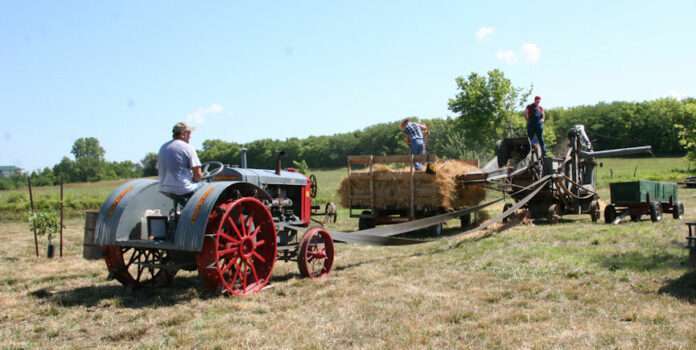 threshing