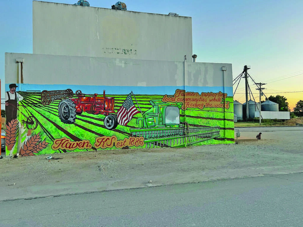 New mural honors local farmers and community of Haven Rural Messenger